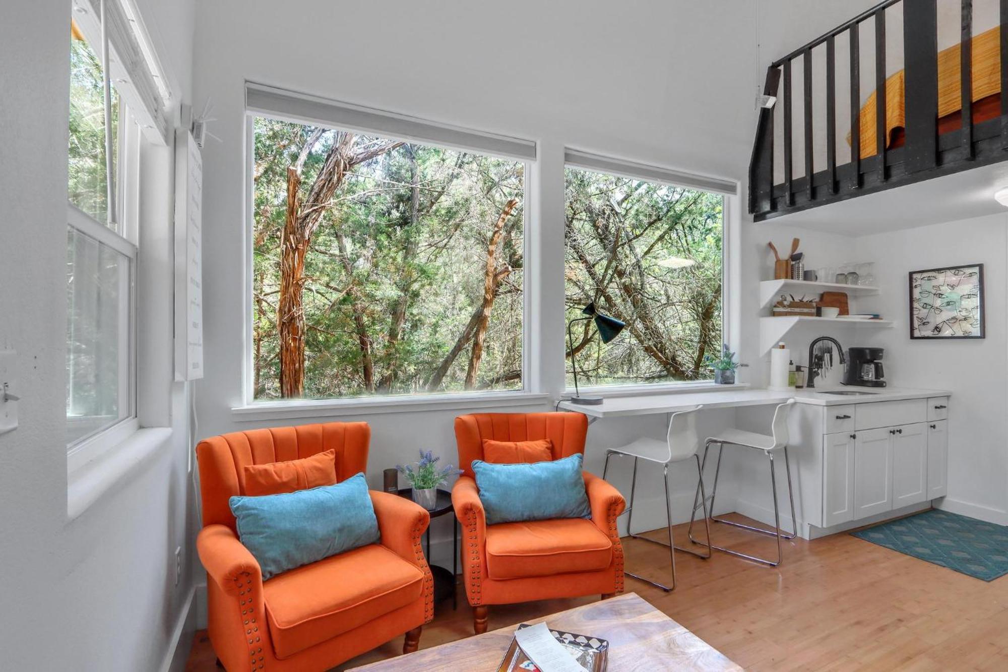 The Driftwoods - Orange Tiny House Villa Exteriör bild