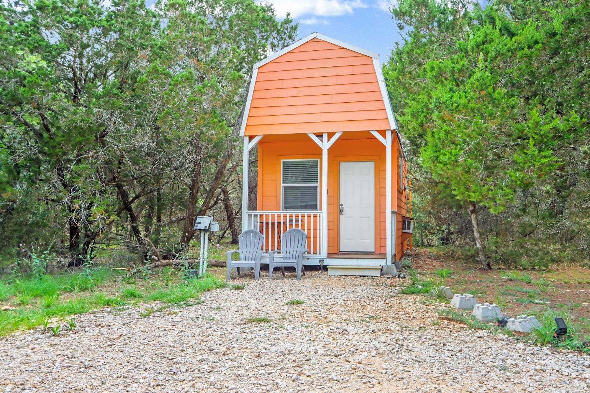 The Driftwoods - Orange Tiny House Villa Exteriör bild